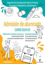 Proceso admisión curso 2024-2025